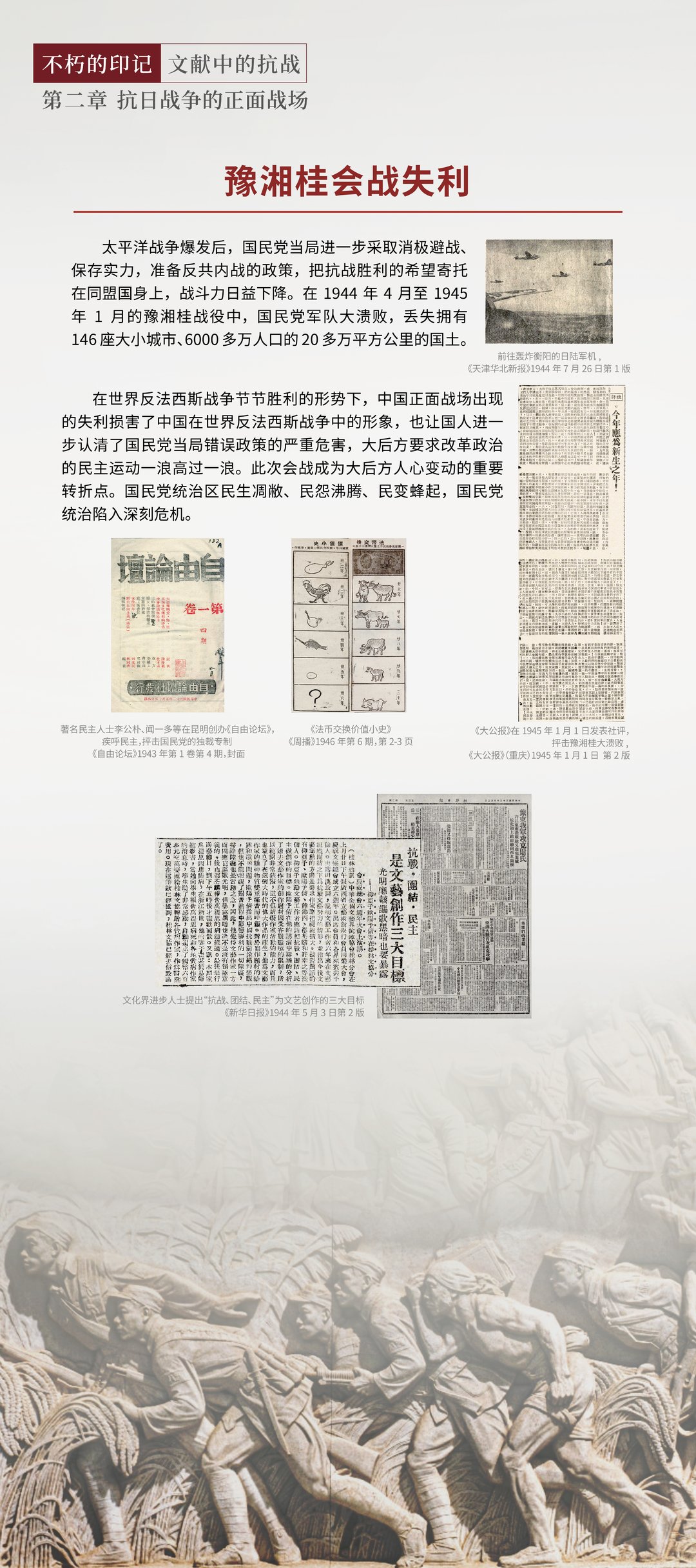 抗日战争的正面战场