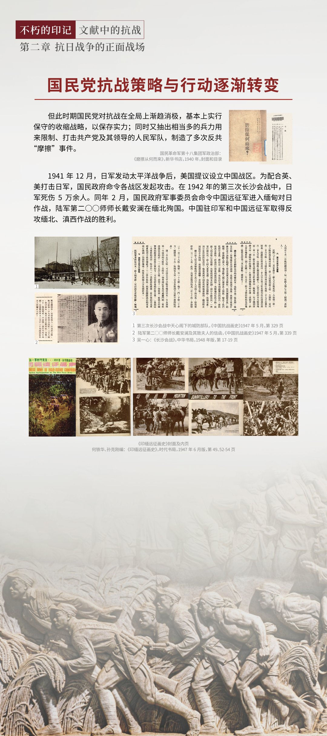 抗日战争的正面战场