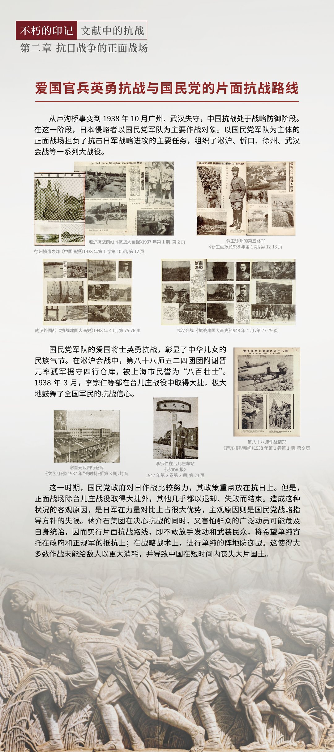 抗日战争的正面战场